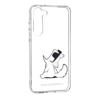 Futrola za Samsung Galaxy S23+ S916, Karl Lagerfeld, Choupette Eat, Prozirna