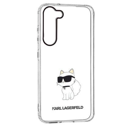 Futrola za Samsung Galaxy S23+ S916, Karl Lagerfeld, Ikonik Choupette, Prozirna