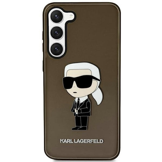Futrola za Samsung Galaxy S23+ S916, Karl Lagerfeld, Ikonik Karl, Crna