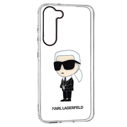 Futrola za Samsung Galaxy S23+ S916, Karl Lagerfeld, Ikonik Karl, Prozirna