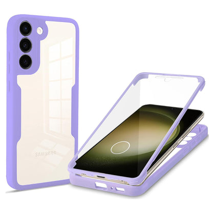 Maska za Samsung Galaxy S23+ S916, Techsuit, ColorVerse 360, Ljubičasta
