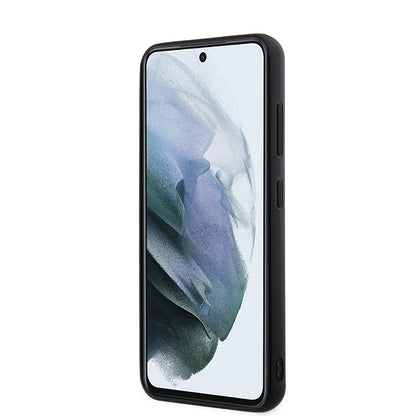 Futrola za Samsung Galaxy S23 S911, Karl Lagerfeld, 3D Rubber Glitter Logo, Crna