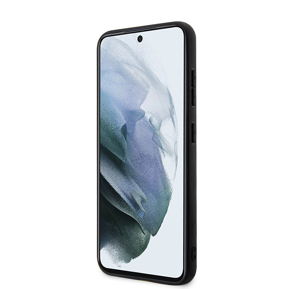 Futrola za Samsung Galaxy S23 S911, Karl Lagerfeld, Saffiano Monogram Metal Logo, Crna