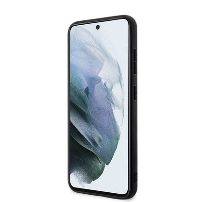 Futrola za Samsung Galaxy S23 S911, Karl Lagerfeld, Saffiano Monogram Metal Logo, Crna