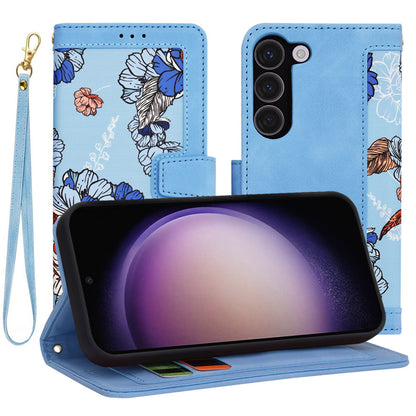Maska za Samsung Galaxy S23 S911, Techsuit, FlipCraft, Plava