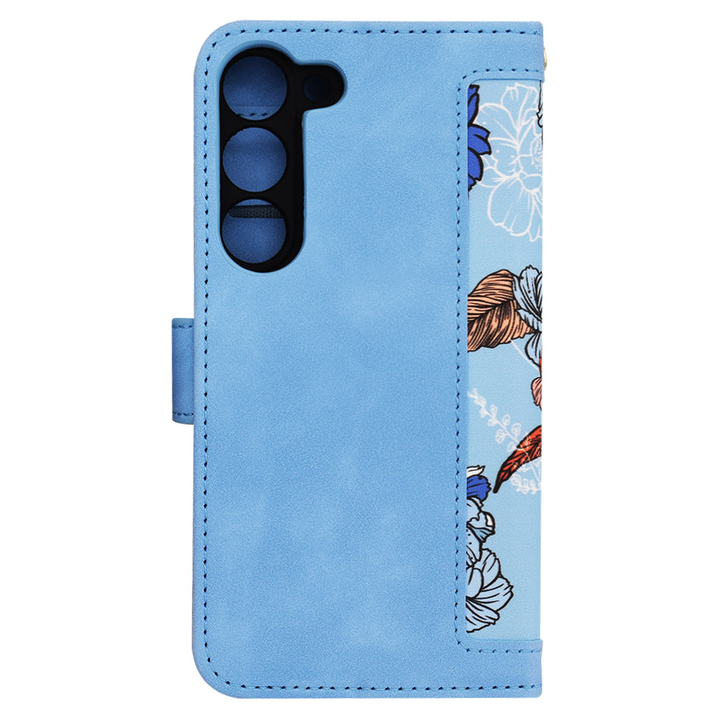 Maska za Samsung Galaxy S23 S911, Techsuit, FlipCraft, Plava