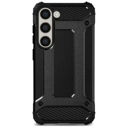 Maska za Samsung Galaxy S23 S911, Techsuit, Hybrid Armor, Crna