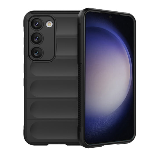 Maska za Samsung Galaxy S23 S911, Techsuit, Magic Shield, Crna