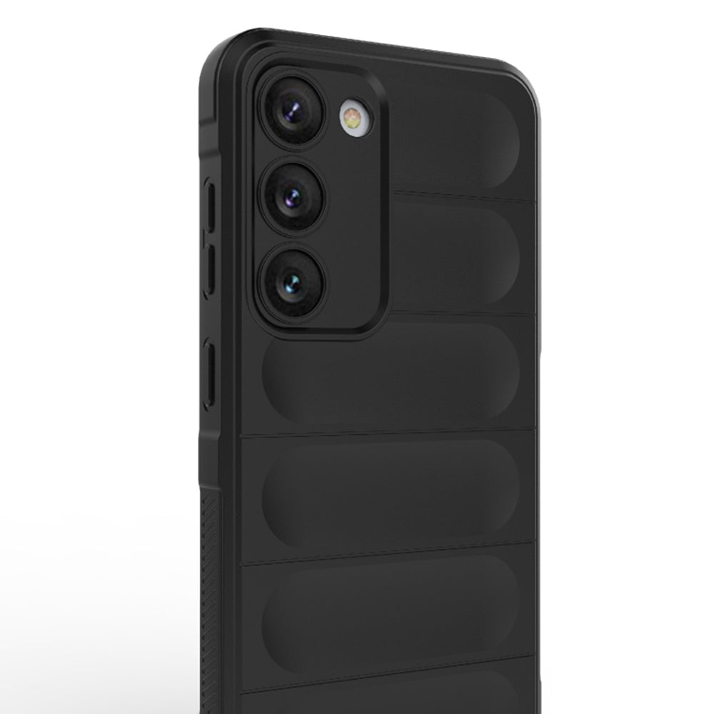 Maska za Samsung Galaxy S23 S911, Techsuit, Magic Shield, Crna