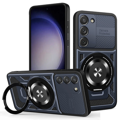Maska za Samsung Galaxy S23 S911, Techsuit, RuggedCam, Plava