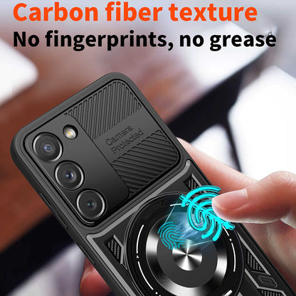 Maska za Samsung Galaxy S23 S911, Techsuit, RuggedCam, Siva