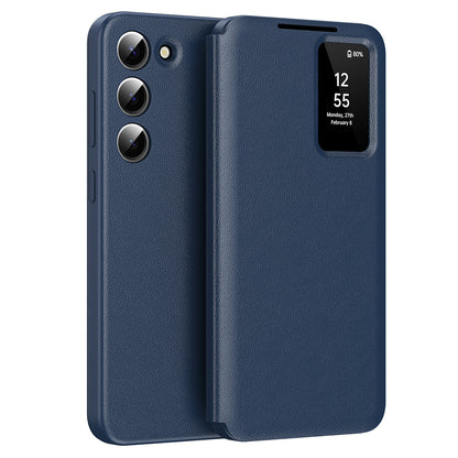 Futrola za Samsung Galaxy S23 S911, Techsuit, SmartView, Plava