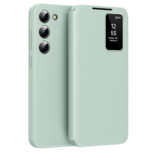 Futrola za Samsung Galaxy S23 S911, Techsuit, SmartView, Zelena