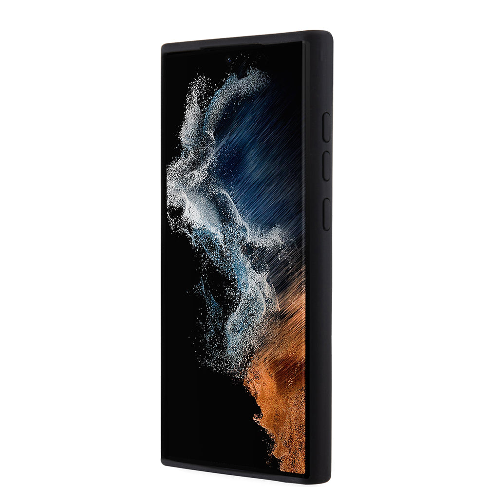 Futrola za Samsung Galaxy S23 Ultra S918, Karl Lagerfeld, Silicone Choupette, Crna