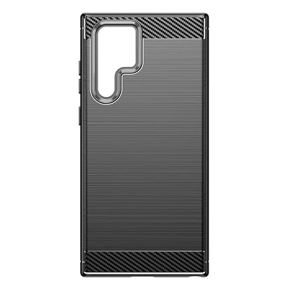 Maska za Samsung Galaxy S23 Ultra S918, Techsuit, Karbon, Crna