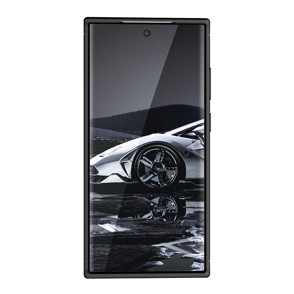 Maska za Samsung Galaxy S23 Ultra S918, Techsuit, CarbonFiber, Crna