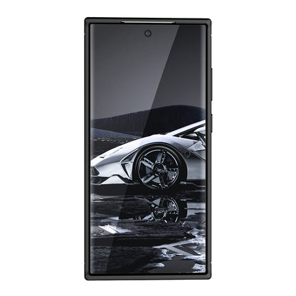 Maska za Samsung Galaxy S23 Ultra S918, Techsuit, CarbonFiber, Crna