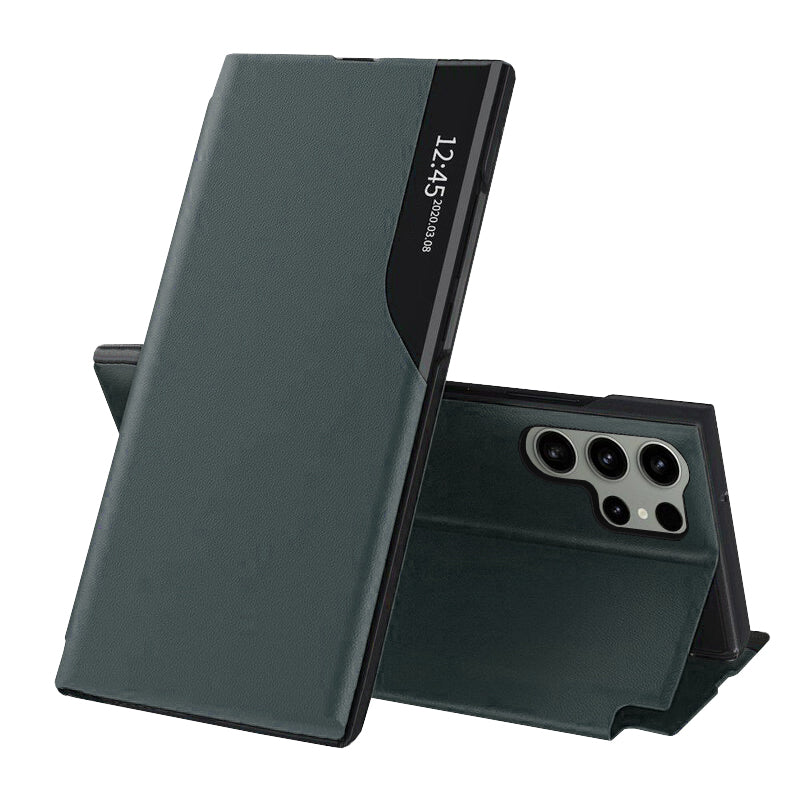 Maska za Samsung Galaxy S23 Ultra S918, Techsuit, eFold, Zelena