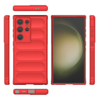 Maska za Samsung Galaxy S23 Ultra S918, Techsuit, Magic Shield, Crvena