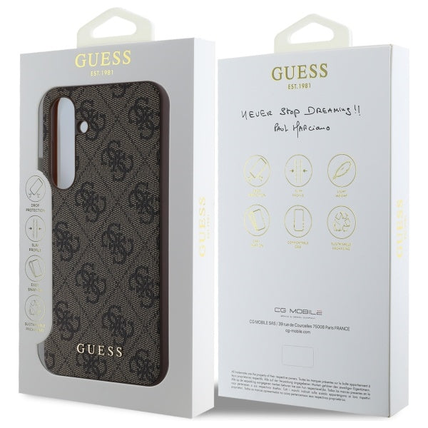 Futrola za Samsung Galaxy S24 FE S721, Guess, 4G Classic, smeđa