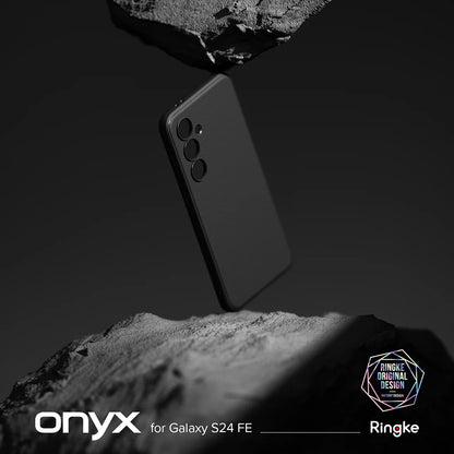 Maska za Samsung Galaxy S24 FE S721, Ringke, Onyx, Crna