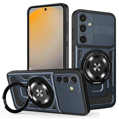 Maska za Samsung Galaxy S24 FE S721, Techsuit, RuggedCam, Plava