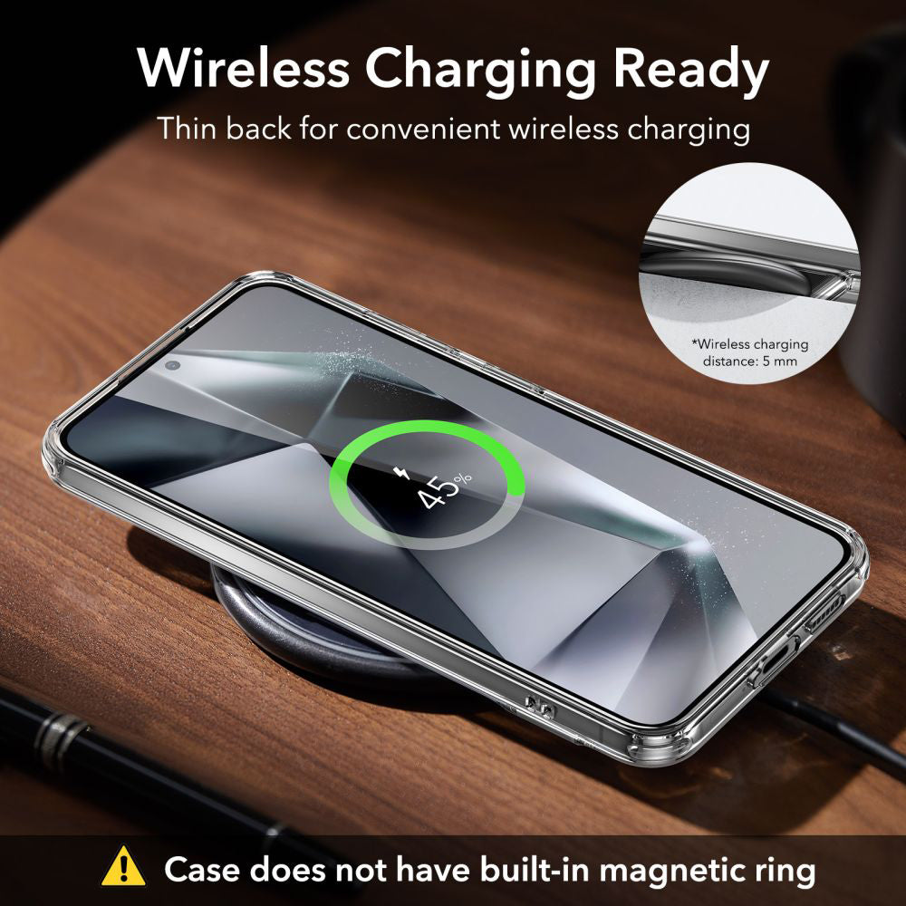 Futrola za Samsung Galaxy S24+ S926, ESR, Air Shield Boost Kickstand, Prozirna