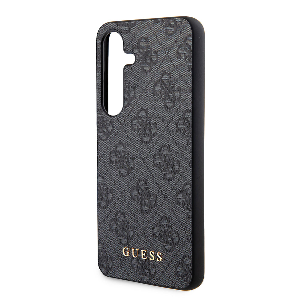 Futrola za Samsung Galaxy S24+ S926, Guess, 4G Metal Gold Logo, Crna
