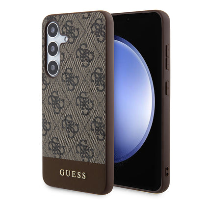 Futrola za Samsung Galaxy S24+ S926, Guess, 4G Stripe, smeđa