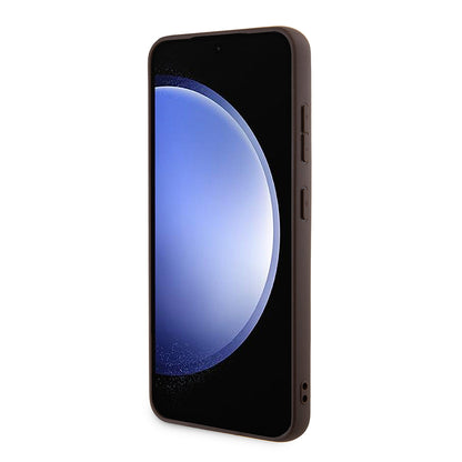 Futrola za Samsung Galaxy S24+ S926, Guess, 4G Stripe, smeđa