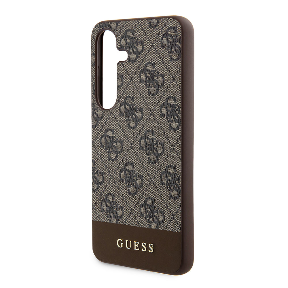 Futrola za Samsung Galaxy S24+ S926, Guess, 4G Stripe, smeđa