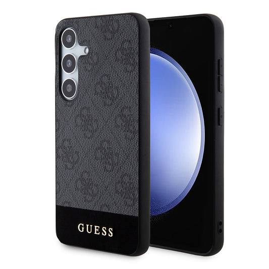 Futrola za Samsung Galaxy S24+ S926, Guess, 4G Stripe, Crna