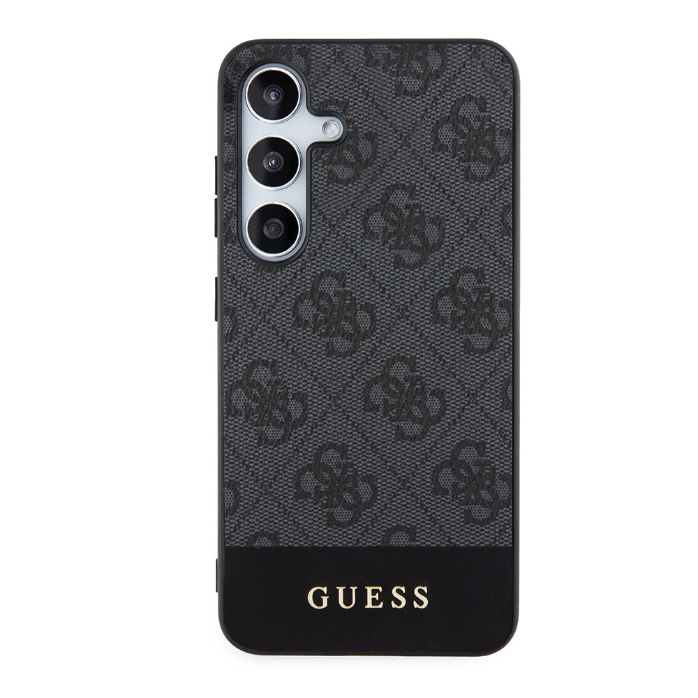Futrola za Samsung Galaxy S24+ S926, Guess, 4G Stripe, Crna