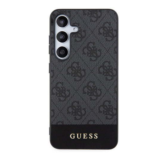 Futrola za Samsung Galaxy S24+ S926, Guess, 4G Stripe, Crna