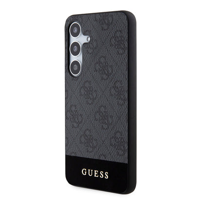 Futrola za Samsung Galaxy S24+ S926, Guess, 4G Stripe, Crna