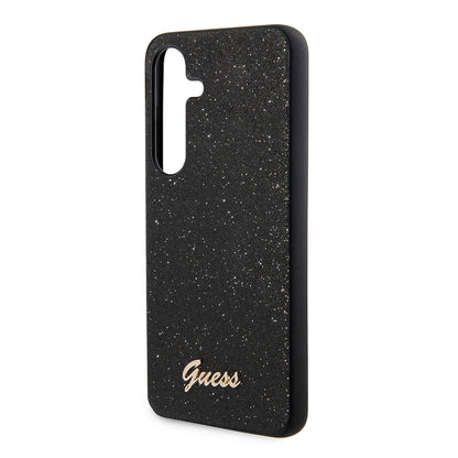 Futrola za Samsung Galaxy S24+ S926, Guess, Glitter Script, Crna