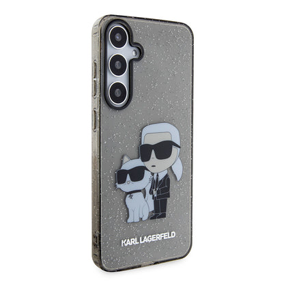 Futrola za Samsung Galaxy S24+ S926, Karl Lagerfeld, Glitter Karl & Choupette, Plava