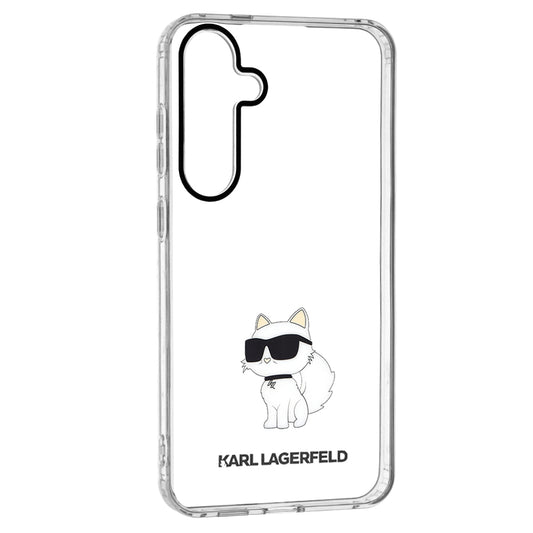 Futrola za Samsung Galaxy S24+ S926, Karl Lagerfeld, IML Luxury Choupette, Prozirna