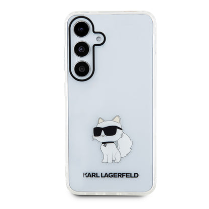 Futrola za Samsung Galaxy S24+ S926, Karl Lagerfeld, IML Luxury Choupette, Prozirna