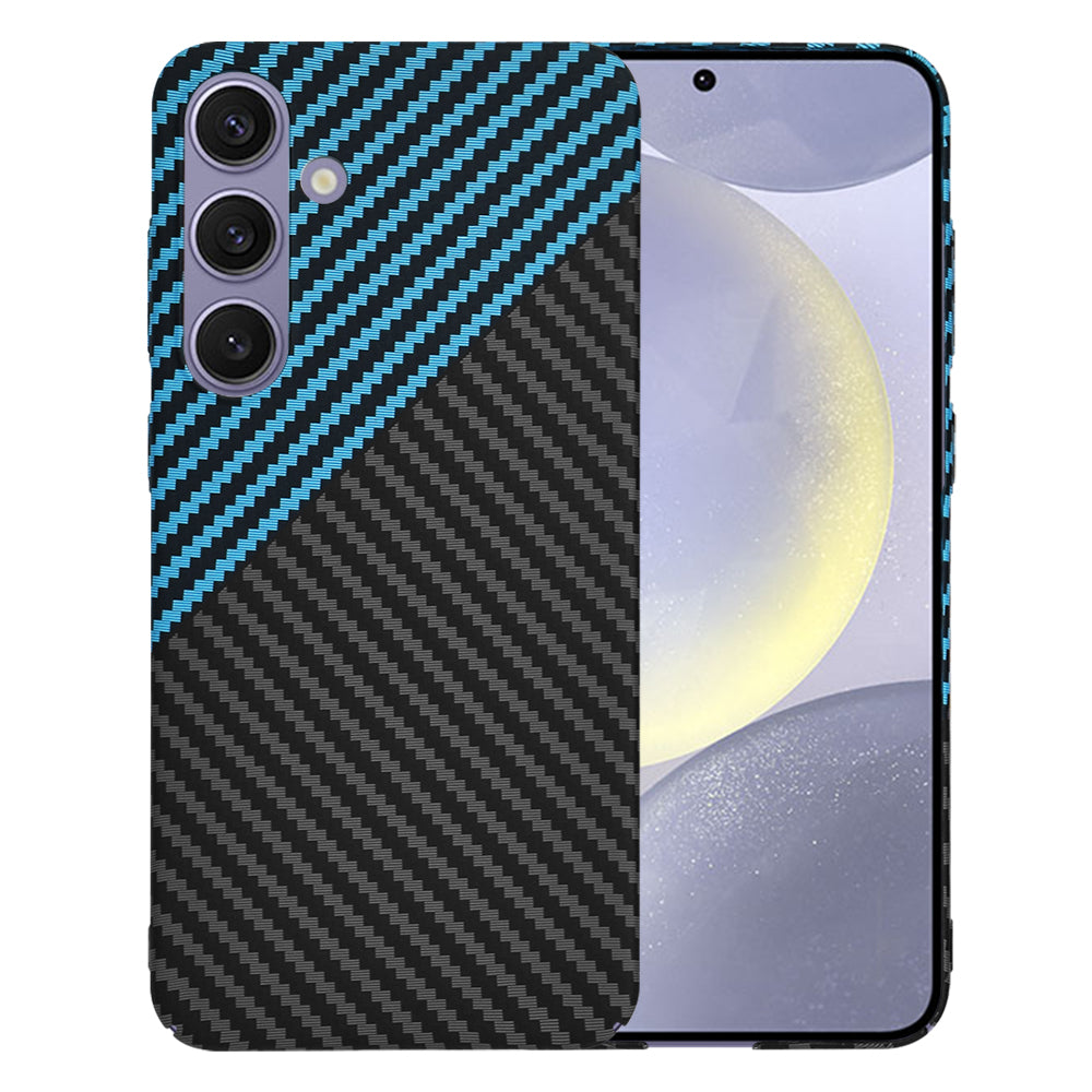 Maska za Samsung Galaxy S24+ S926, Techsuit, Carbonite FiberShell, Crno Plava