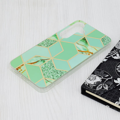 Maska za Samsung Galaxy S24+ S926, Techsuit, Mramor, Zelena