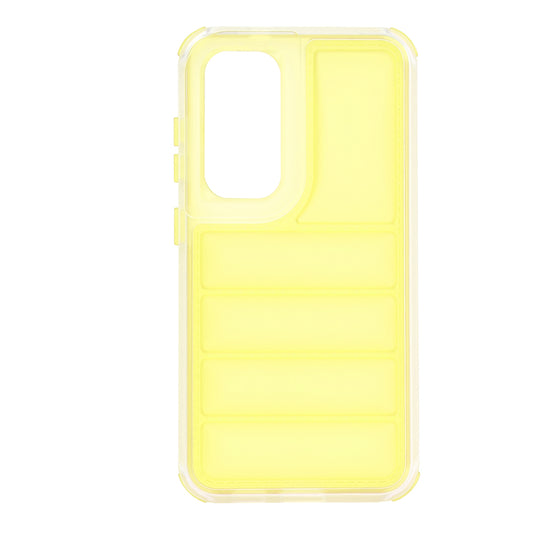 Maska za Samsung Galaxy S24+ S926, Techsuit, Wave Shield, Žuta