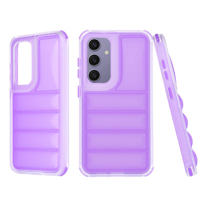Maska za Samsung Galaxy S24+ S926, Techsuit, Wave Shield, Ljubičasta
