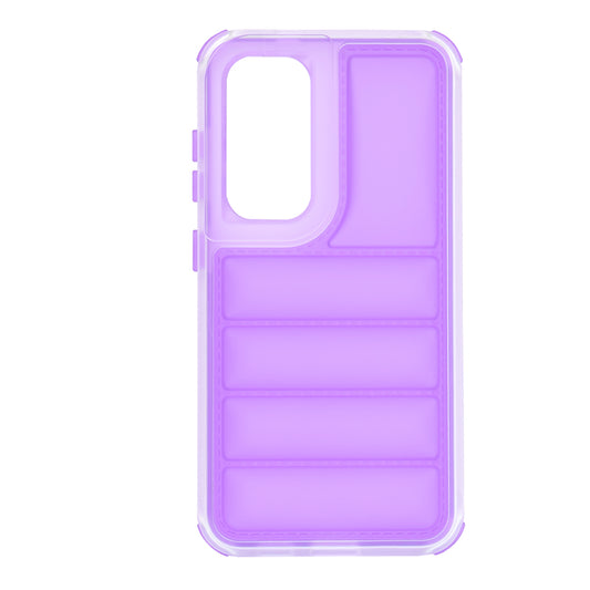 Maska za Samsung Galaxy S24+ S926, Techsuit, Wave Shield, Ljubičasta