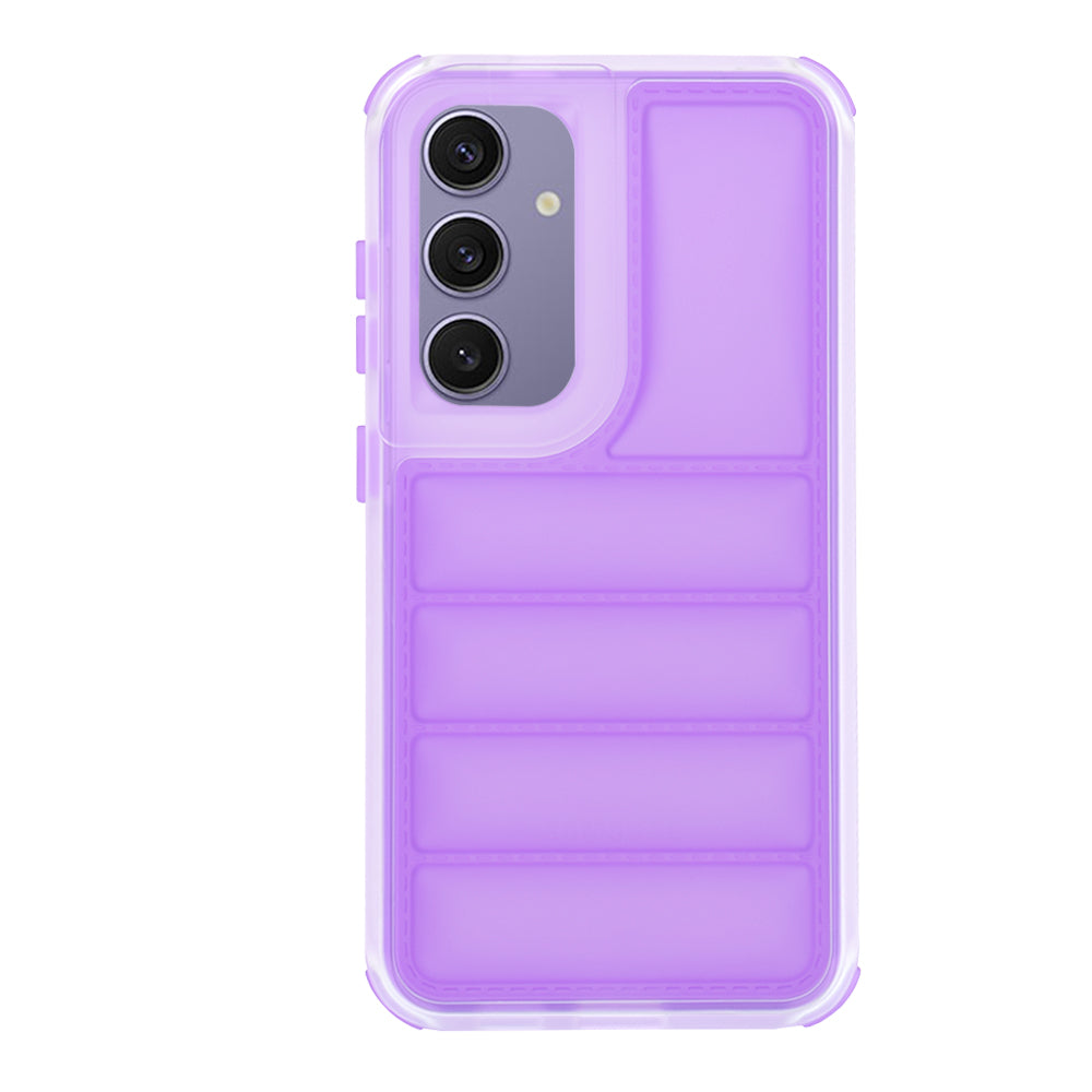 Maska za Samsung Galaxy S24+ S926, Techsuit, Wave Shield, Ljubičasta