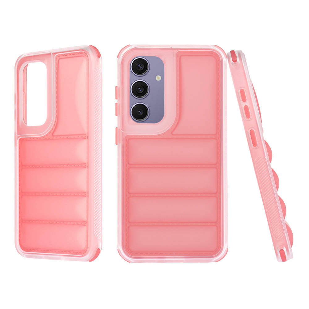Maska za Samsung Galaxy S24+ S926, Techsuit, Wave Shield, Crvena