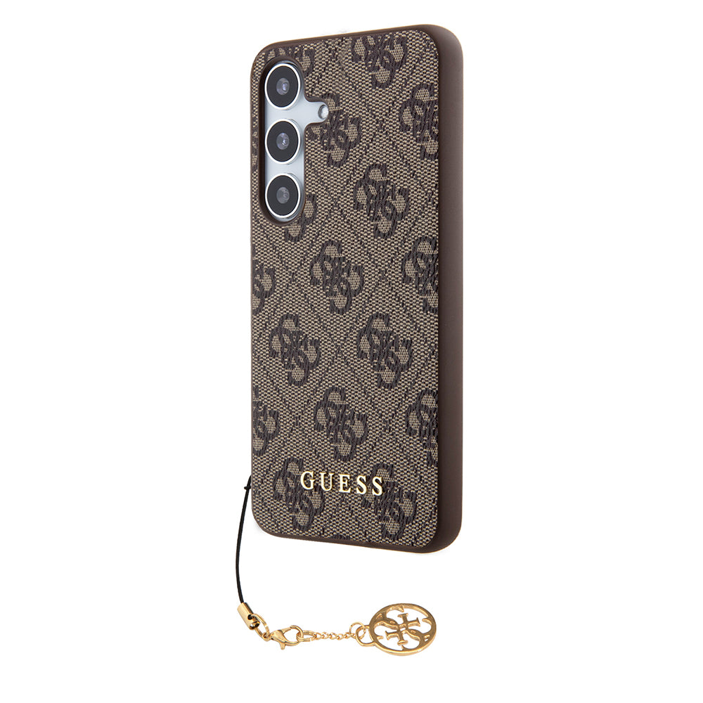 Futrola za Samsung Galaxy S24 S921, Guess, 4G Charm, smeđa