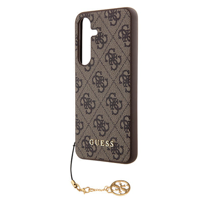 Futrola za Samsung Galaxy S24 S921, Guess, 4G Charm, smeđa