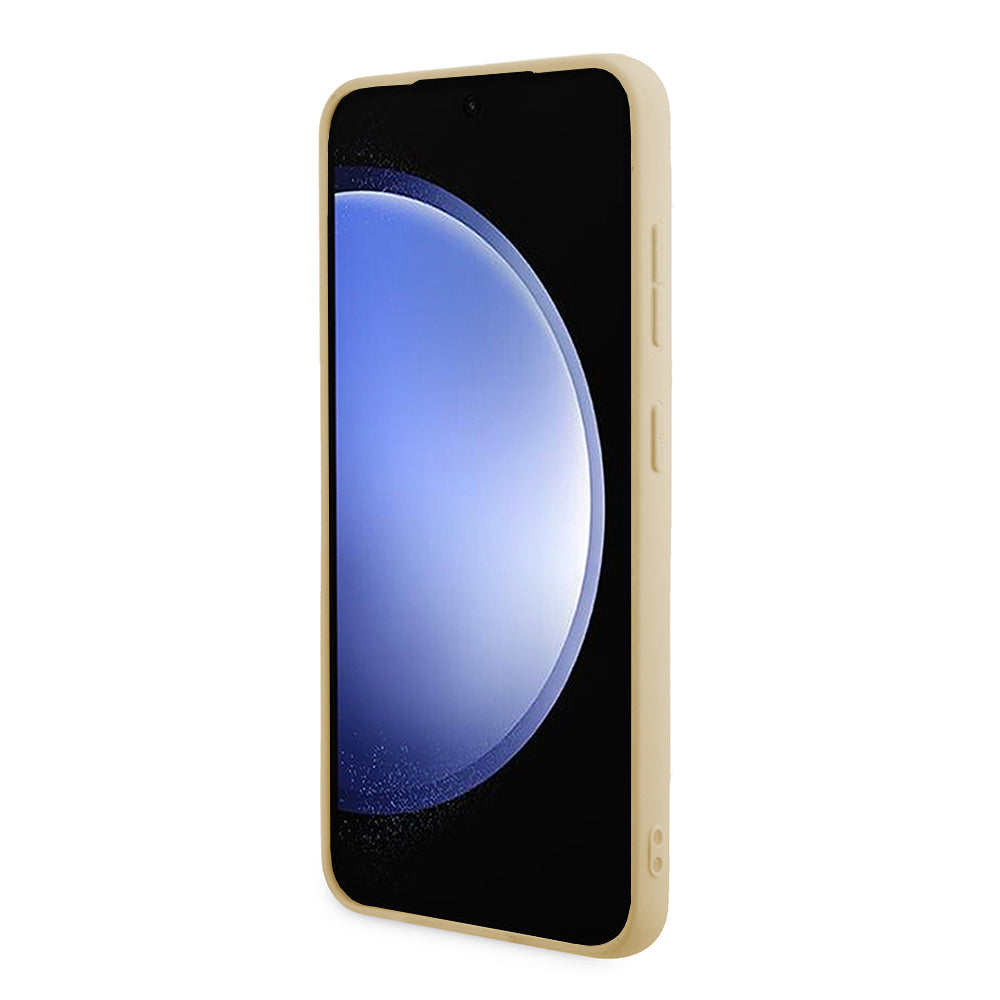 Futrola za Samsung Galaxy S24 S921, Guess, Glitter Script, Zlatna