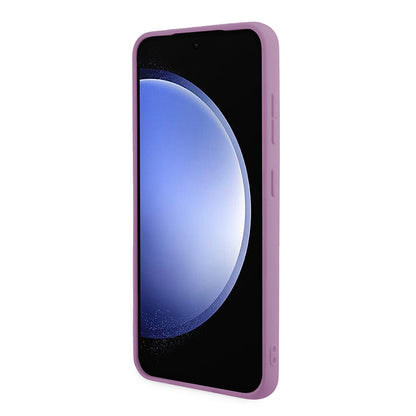 Futrola za Samsung Galaxy S24 S921, Guess, Glitter Script, Ljubičasta